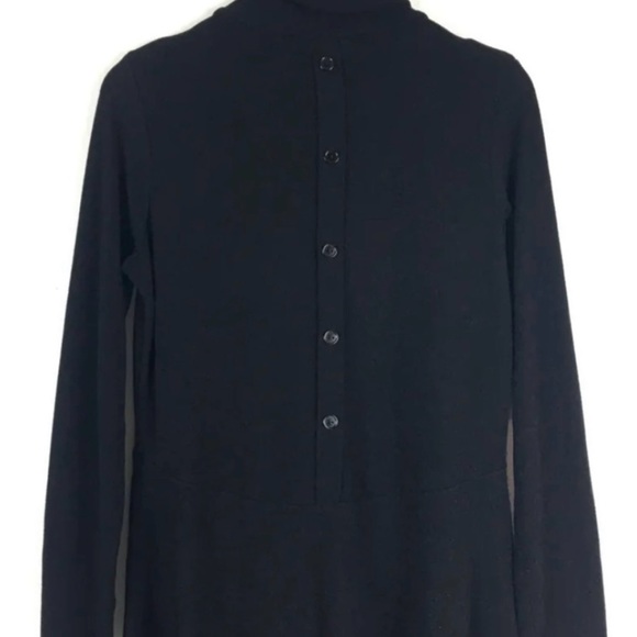 Soft Surroundings Crescent Oversized Sweater Tunic Cowl Mock Neck - Picture 5 of 8